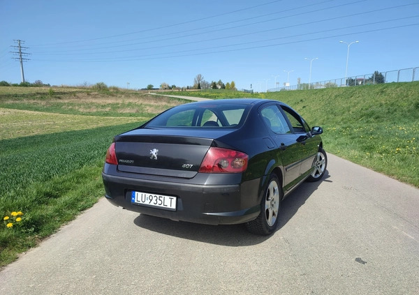 Peugeot 407 cena 7800 przebieg: 229000, rok produkcji 2006 z Lublin małe 67